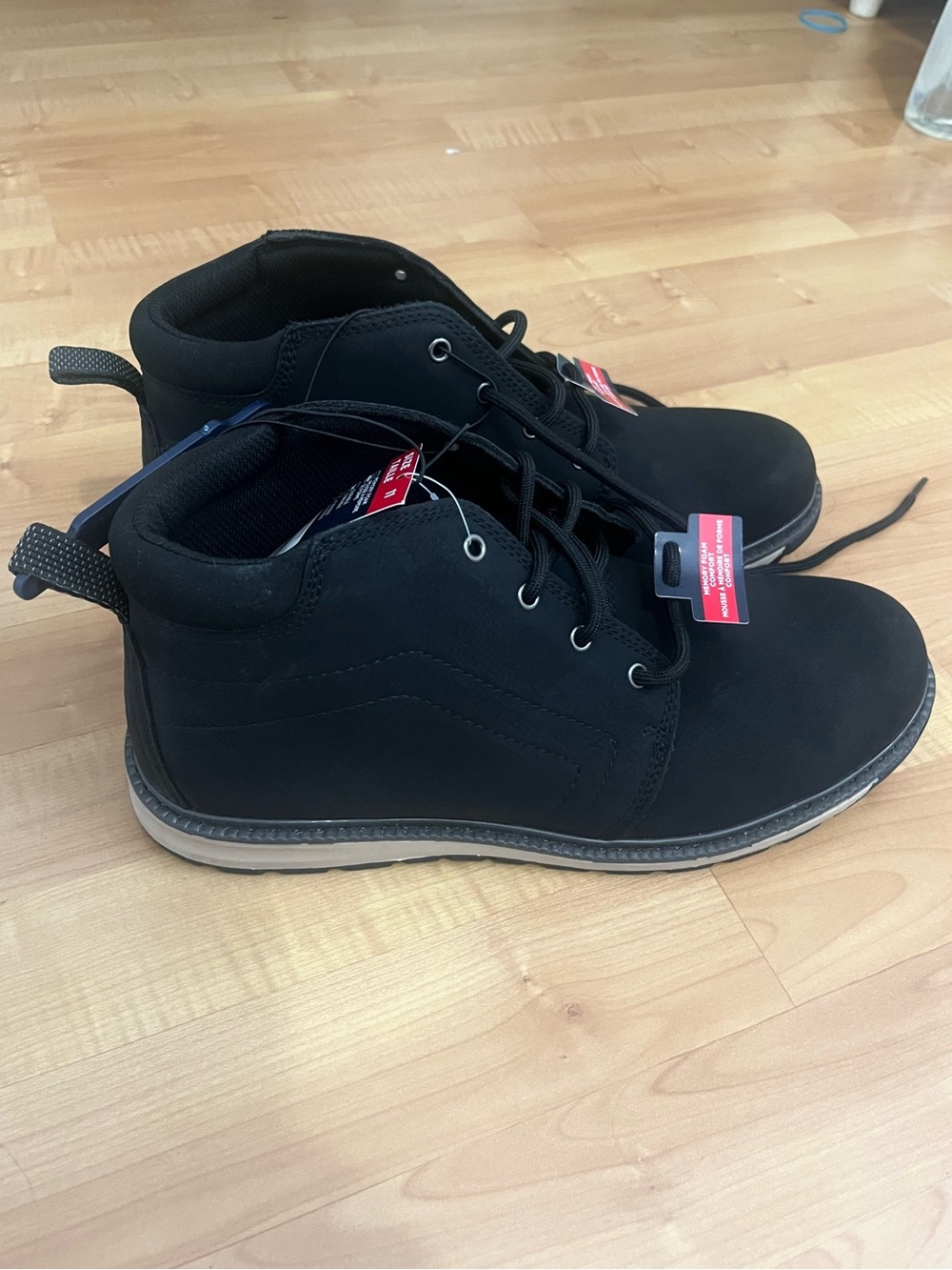 Chap’s Men's Black Ankle Boot NWT